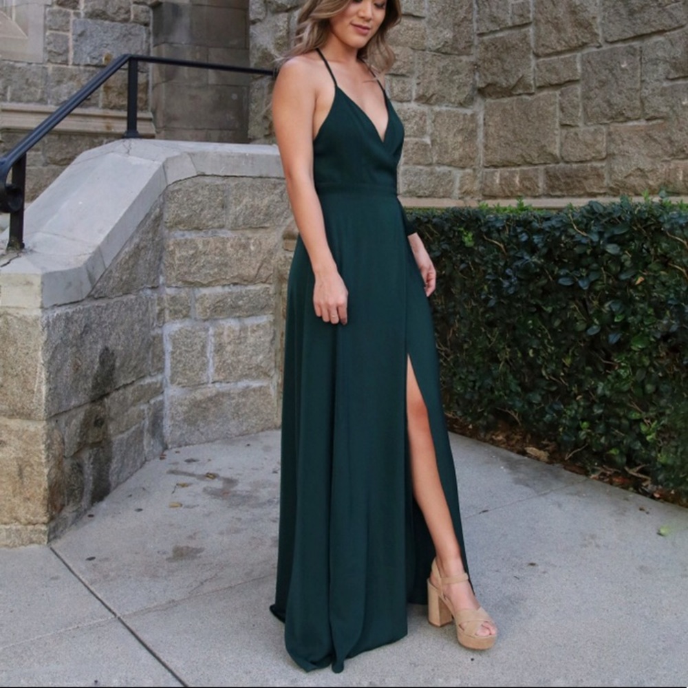 Forever 21 | Forest Green Maxi Dress